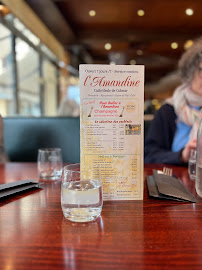 L'Amandine à Colmar menu