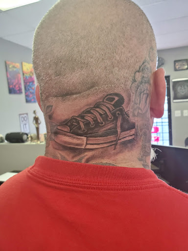 Explore ghost cat tattoo ideas, creative tattoo ideas in Tucson, available at Jesses Tattoos & Tattoo Supplies