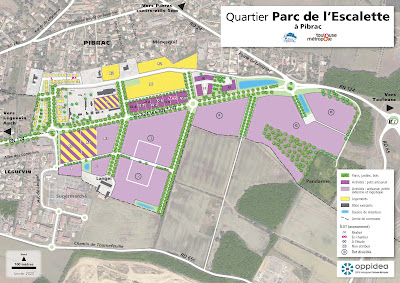 Parc technologique de l'Escalette à Pibrac