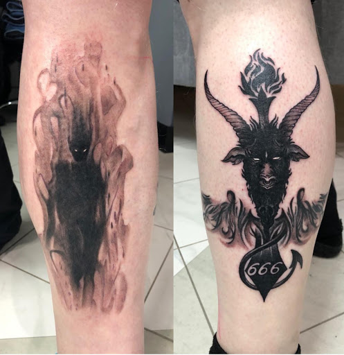 Explore coffee bean tattoo ideas, creative tattoo ideas in Schaumburg, available at Atmosphere Tattoo Gallery - Schaumburg