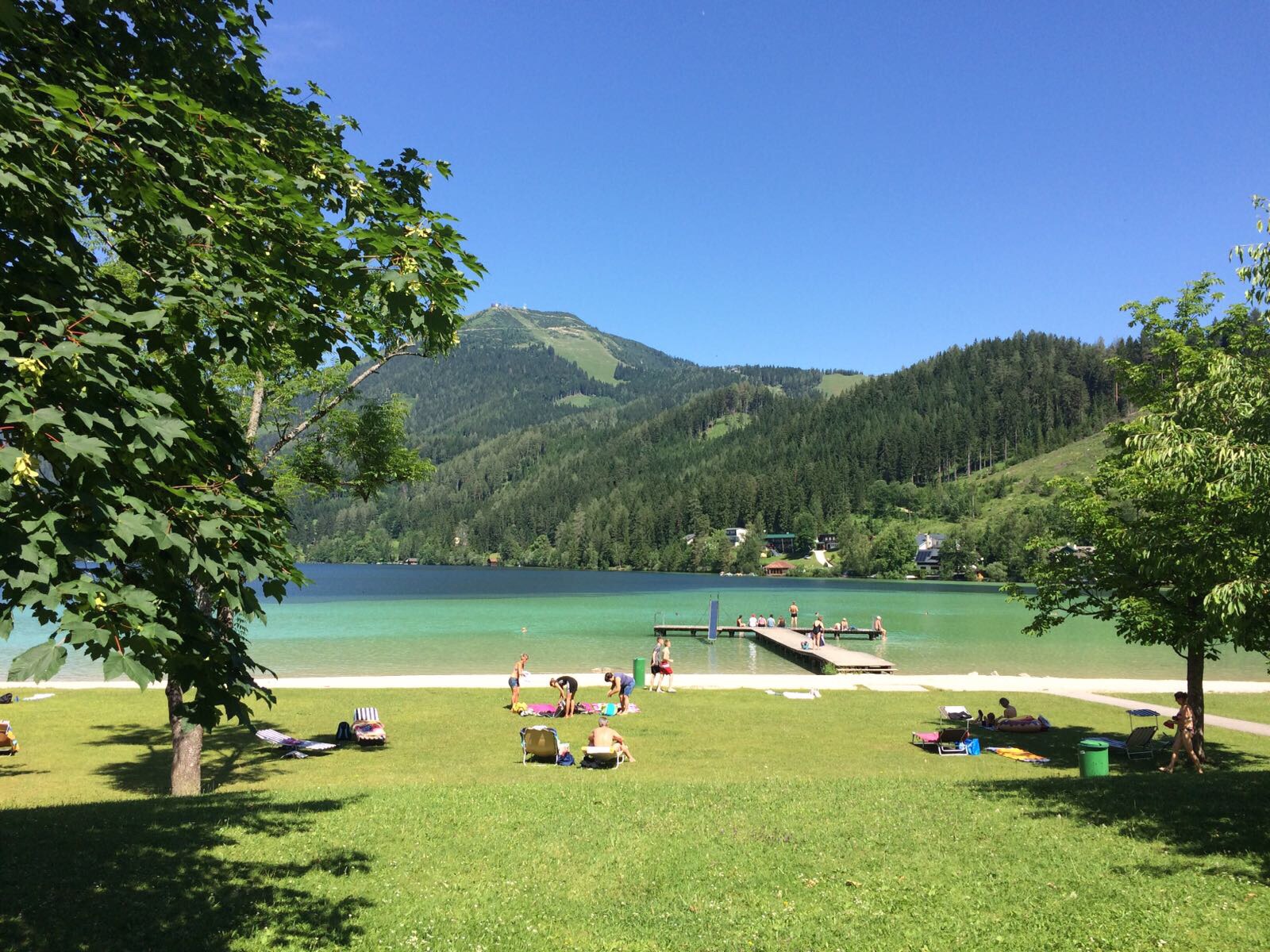 Foto di Badestrand Erlaufsee con una costa spaziosa