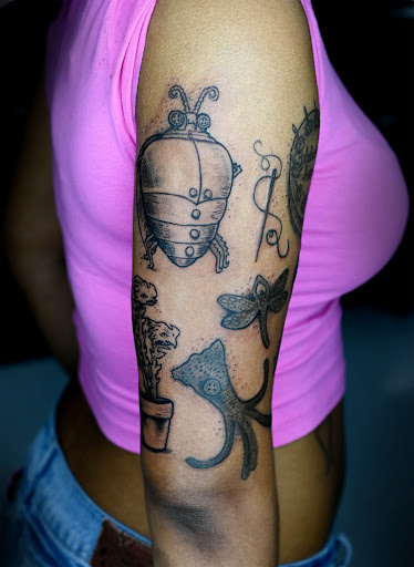 Explore crotch tattoo ideas, creative tattoo ideas in Saint Petersburg, available at Phoebus Tattoos