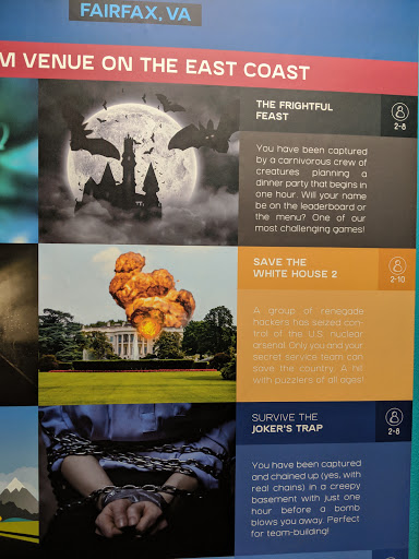 Tourist Attraction «Room Escape DC/ Fairfax», reviews and photos, 3949A University Dr, Fairfax, VA 22030, USA