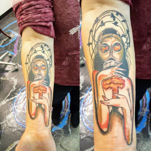 Explore cute boyfriend name tattoo ideas, creative tattoo ideas in Redding, available at Caddy Daddys