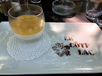 Panna cotta du Restaurant français Restaurant Le Côté Lac à Les Salles-sur-Verdon - n°1