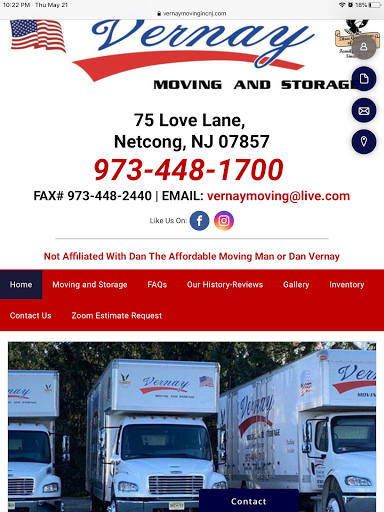 Moving Company «Vernay Movers», reviews and photos, 75 Love Ln, Netcong, NJ 07857, USA