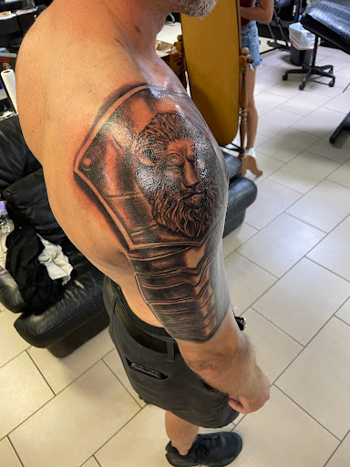 Explore anime tattoo ideas, creative tattoo ideas in Sarasota, available at SEVEN SINS Tattoo Studio