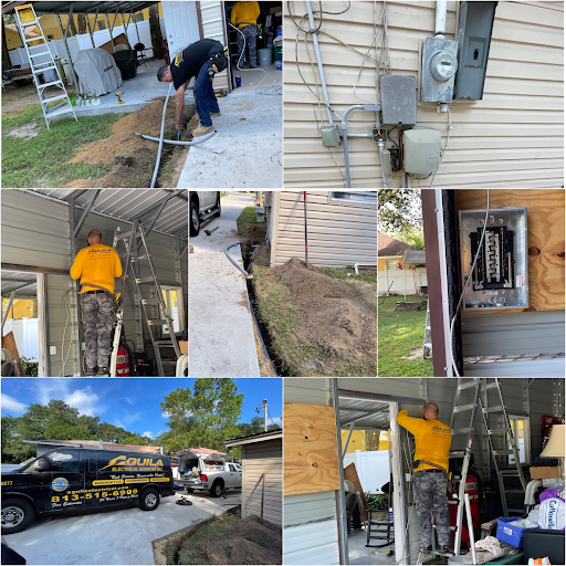 Electrician «Aguila Electrical Services Inc», reviews and photos, 5708 N 56th St, Tampa, FL 33610, USA