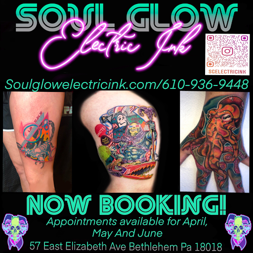 Explore female side tattoo ideas, creative tattoo ideas in Bethlehem, available at Soul Glow Electric Ink