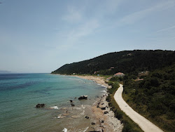 Photo de Mathraki Beach avec un niveau de propreté de très propre