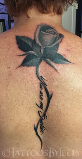 Explore tattoo ideas dad passed away, creative tattoo ideas in San Angelo, available at Jellys Surly Skull, LLC