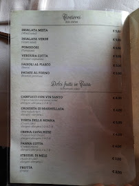 Restaurant toscan Trattoria Toscana, Capalbio à Capalbio (le menu)