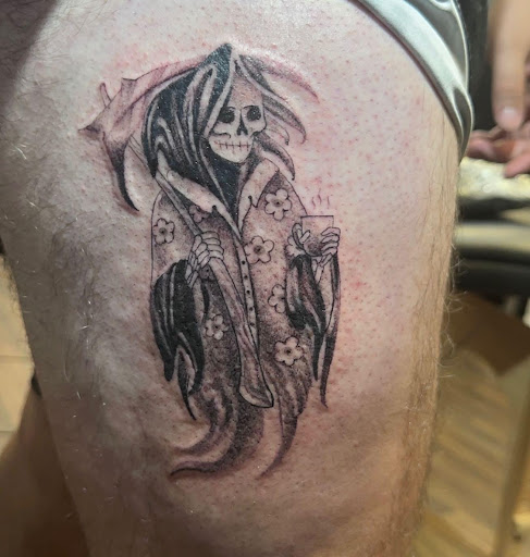 Explore bigfoot tattoo ideas, creative tattoo ideas in Covington, available at Covington Tattoo Emporium