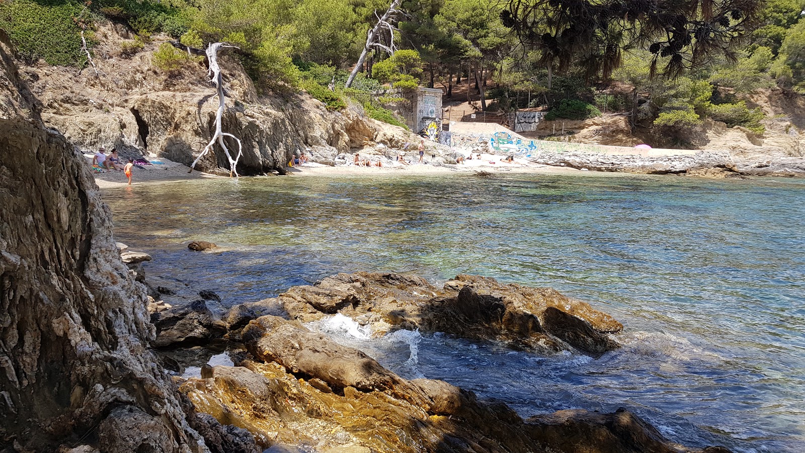 Plage du Beton'in fotoğrafı küçük koy ile birlikte
