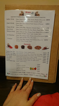 Tanto Bene à Nancy menu