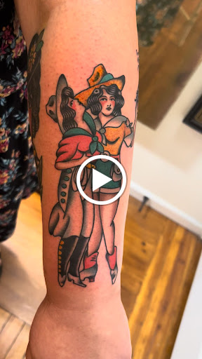 Explore dog print tattoo ideas, creative tattoo ideas in Philadelphia, available at Homestead Tattoo