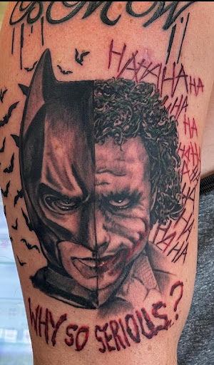 Explore curse mark tattoo ideas, creative tattoo ideas in Mesa, available at Ranger Tattoo & Piercing