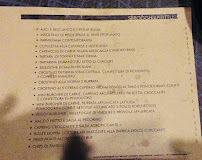 Restaurant sicilien Bistro Uzeta à Catania (le menu)