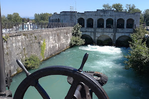La "Rosta" chiuse sul fiume Isonzo