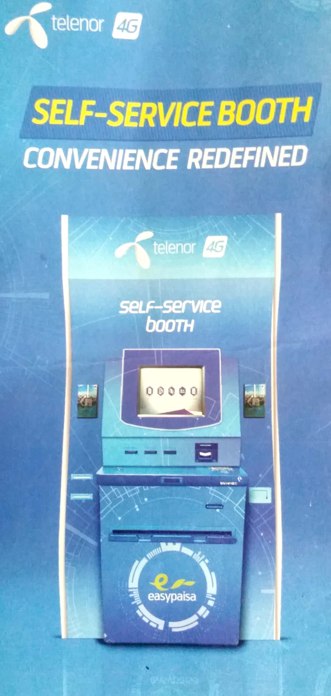 Telenor Self Service Booth