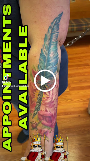 Explore female big tattoo ideas, creative tattoo ideas in High Ridge, available at Diablo Ink Tattoos