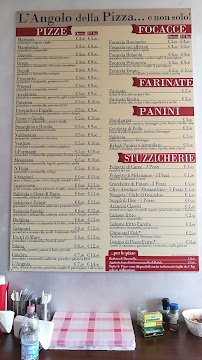 Menu du L'angolo Della Pizza à Lombardore