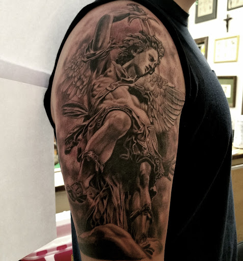 Explore group tattoo ideas for guys, creative tattoo ideas in West Hollywood, available at Shamrock Social Club