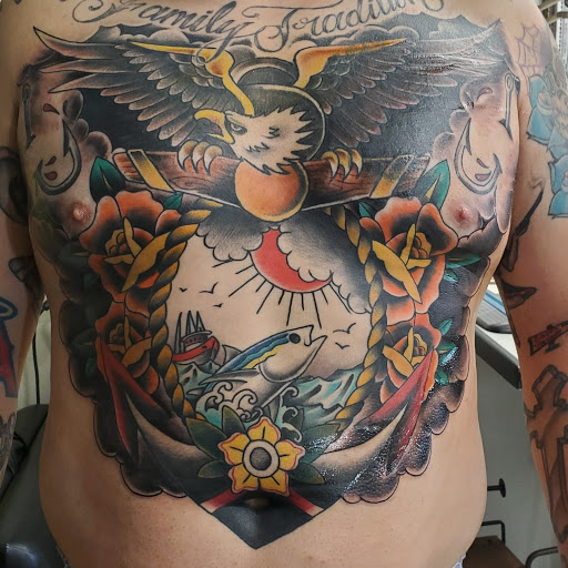 Explore thorn tattoo ideas, creative tattoo ideas in Bakersfield, available at CLASSIC STANDARD TATTOO CO.