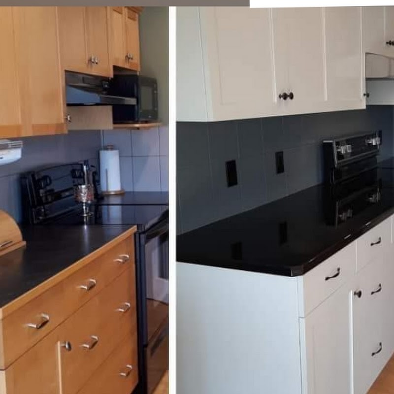 Calgary kitchen cabinet painting