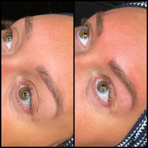 Explore japanese tattoo filler ideas, creative tattoo ideas in Peoria Heights, available at BeautiFULL Brows By Jen Microblading - Permanent Makeup Wild Honey Beauty Studio