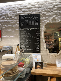 Menu / carte de Osté à Castelfranco Veneto