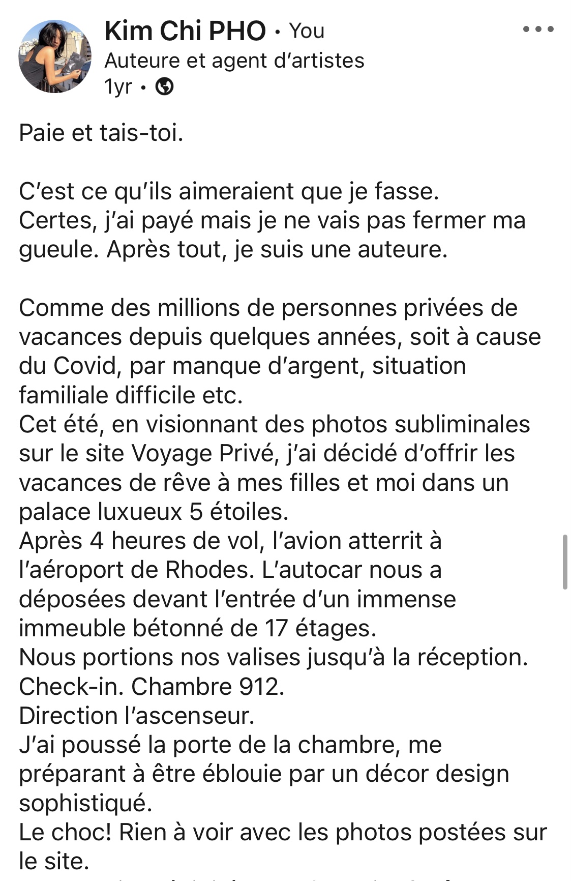 Photo n° 1 de l'avis de Kim.h fait le 18/12/2023 à 12:42