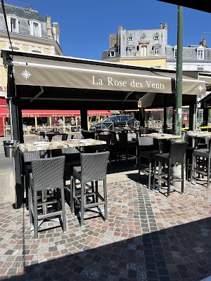 La rose des vents à Trouville-sur-Mer