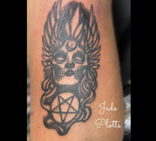 Explore under breast tattoo ideas for females, creative tattoo ideas in Lewisburg, available at Jolie Femme Permanent Makeup & Tiny Tattoos