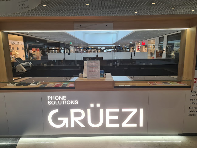 Grüezi - Phone Solutions - Balexert Genève - Réparation Express Smartphones Tablettes - Mobiltelefongeschäft