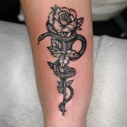 Explore shoulder tattoo ideas men, creative tattoo ideas in Saint Petersburg, available at Phoebus Tattoos