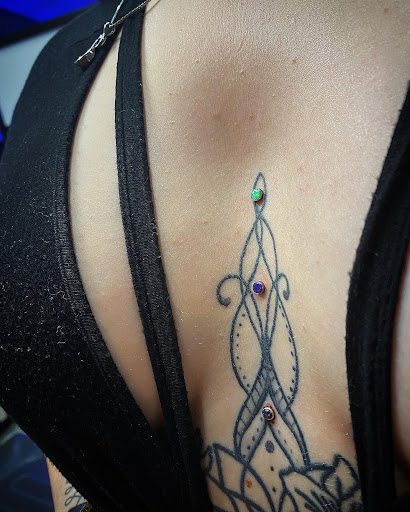 Explore emily tattoo ideas, creative tattoo ideas in Cary, available at Fine Art Body Piercing By Lilith Mae