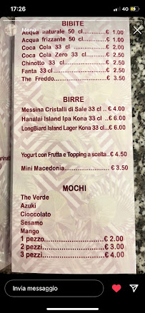 Carte du Noto Sicily Poke à Noto