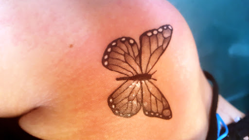 Explore pectoral tattoo ideas, creative tattoo ideas in Owensboro, available at BnB Tattoos & Piercings