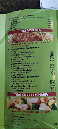 BOK à Hanover menu