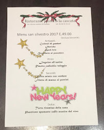 Restaurant Ristorante La Cascata à Bollate - menu / carte