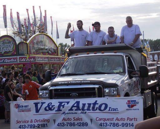 Auto Repair Shop «V & F Auto», reviews and photos, 443 Springfield St, Agawam, MA 01001, USA