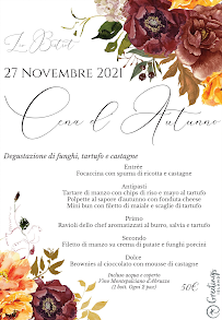 Menu / carte de Liv Bistrot à Pozzuoli