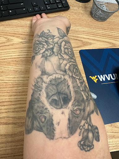 Explore garter tattoo ideas, creative tattoo ideas in Hurricane, available at Strange Division Ink