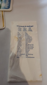 Menu du Betriebs-Gesellschaft mbH Restaurant Poseidon à Korschenbroich