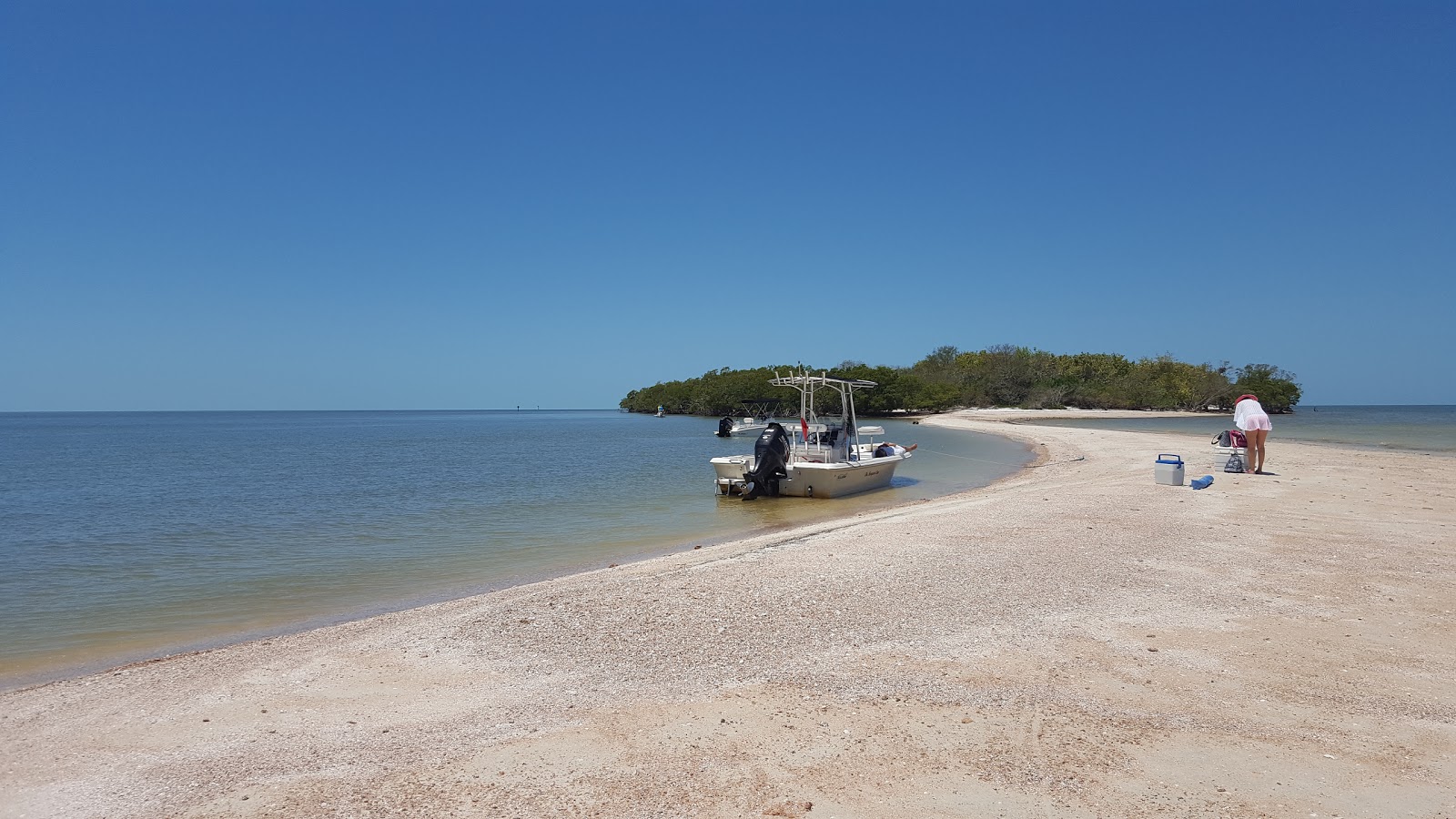 Foto af Indian Key med lys sand overflade