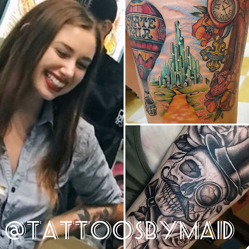 Explore shoulder chest tattoo ideas, creative tattoo ideas in Sacramento, available at 13 MAG TATTOO