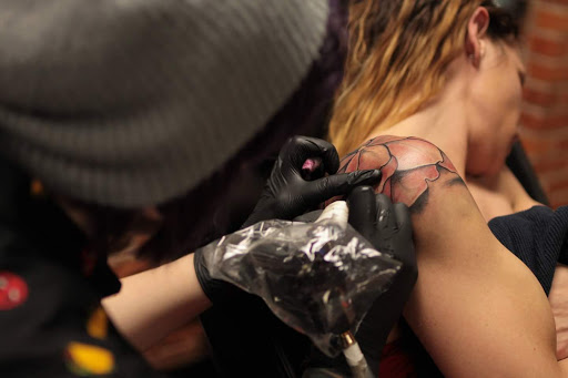 Explore soccer tattoos ideas, creative tattoo ideas in Dubuque, available at The Crows Nest