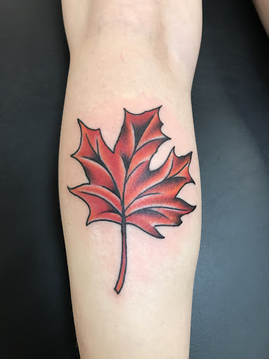 Explore behind neck tattoo ideas, creative tattoo ideas in Chandler, available at Classic Tattoo