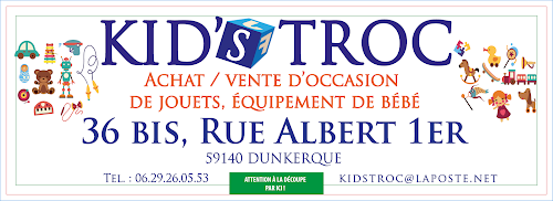 Magasin d'articles d'occasion Kid's troc Dunkerque